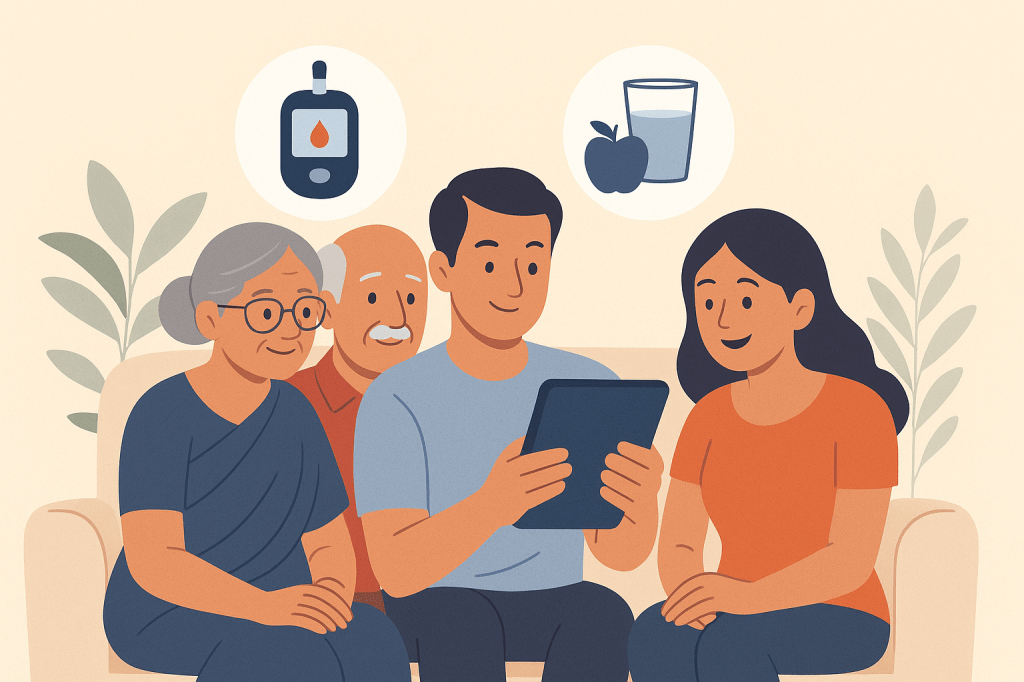 “प्रत्येक घरासाठी मधुमेह शिक्षण – मोफत, आपल्या भाषेत, मराठीत.”